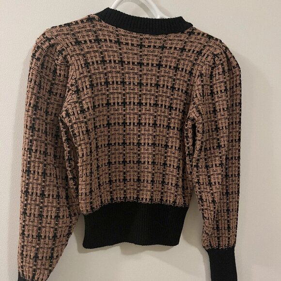 Trendyol Women's Sweater, Small, Pink and Black - Picture 3 of 8